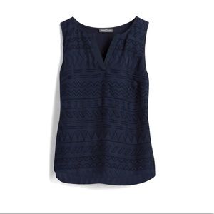 Exude Textured Print Top